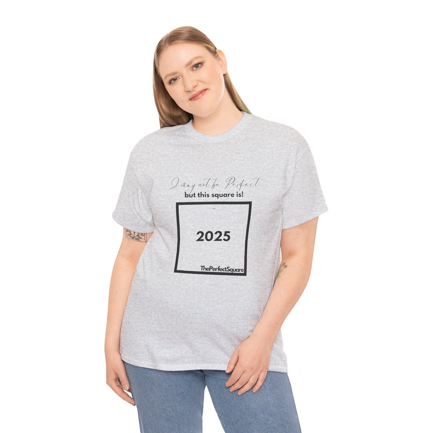The Perfect Square Unisex Heavy Cotton Tee