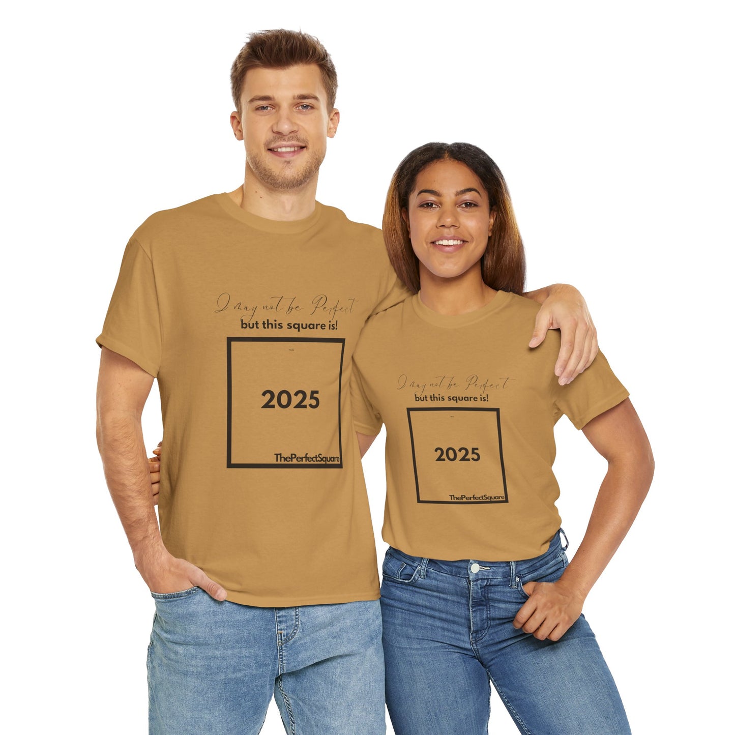 The Perfect Square Unisex Heavy Cotton Tee