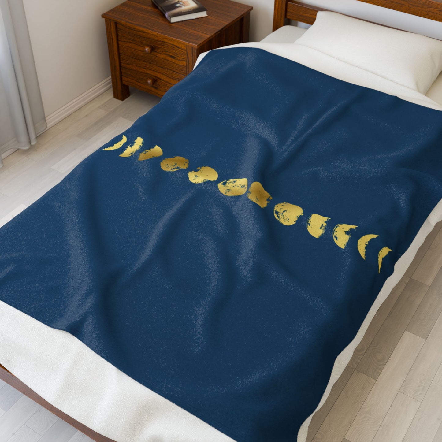 Celestial Plush Blanket – Simplicity, Serenity, Strength