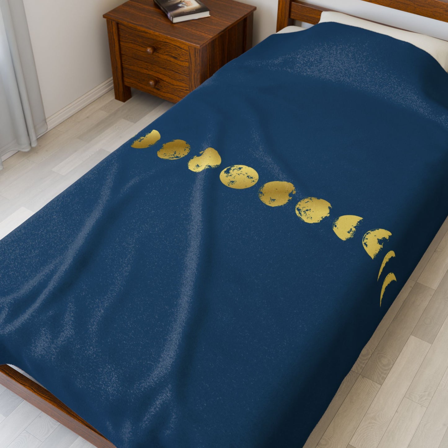 Celestial Plush Blanket – Simplicity, Serenity, Strength