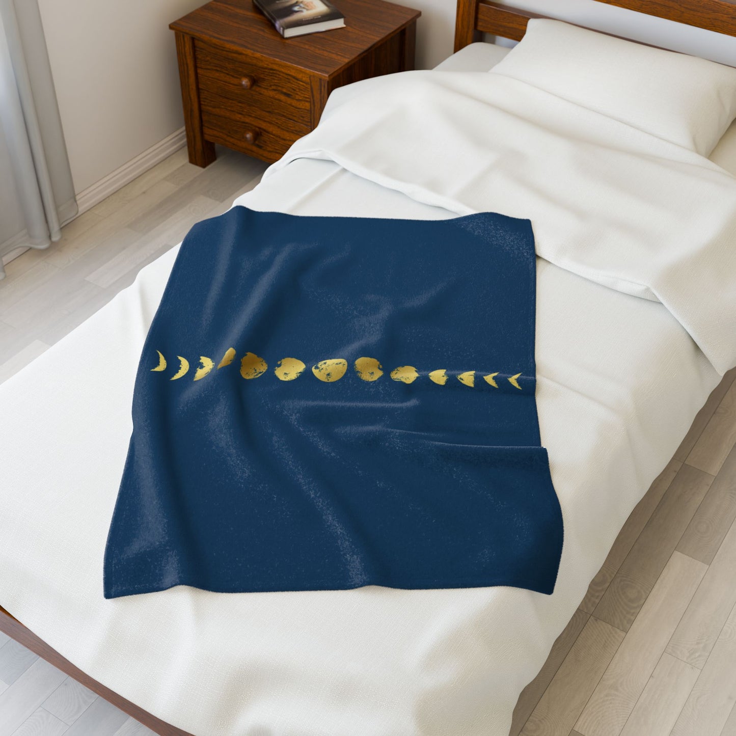 Celestial Plush Blanket – Simplicity, Serenity, Strength