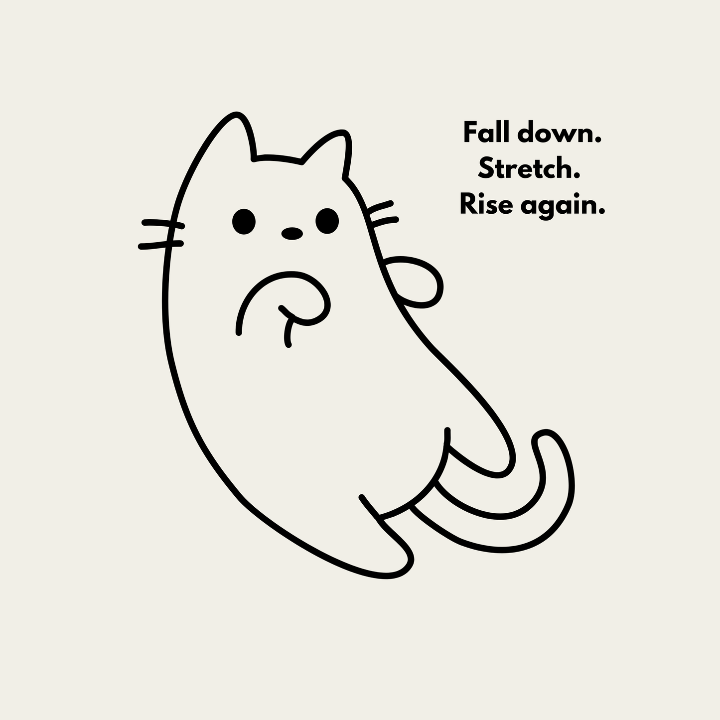 9 Lives - Fall down. Stretch. Rise again