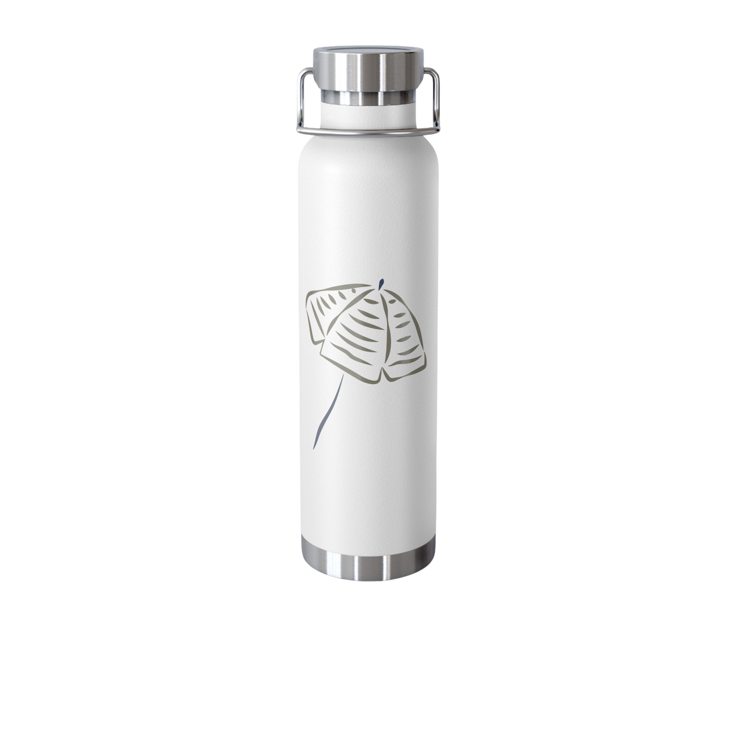 Copper Insulated Water Bottle – 22oz