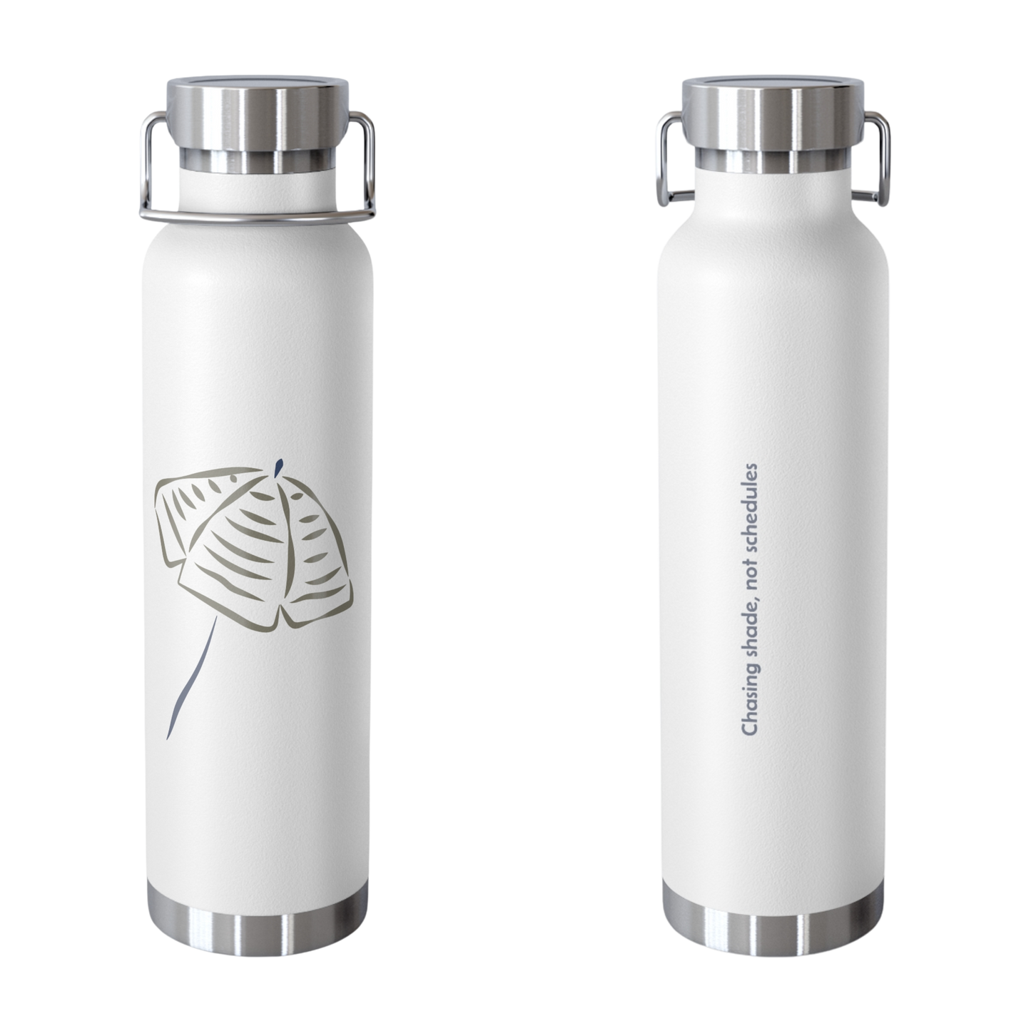 Copper Insulated Water Bottle – 22oz