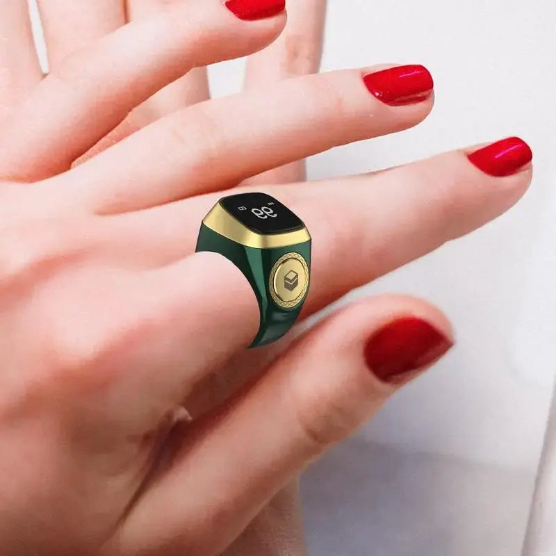 Smart Tasbih Tally Counter Ring – Simplicity, Serenity, Strength