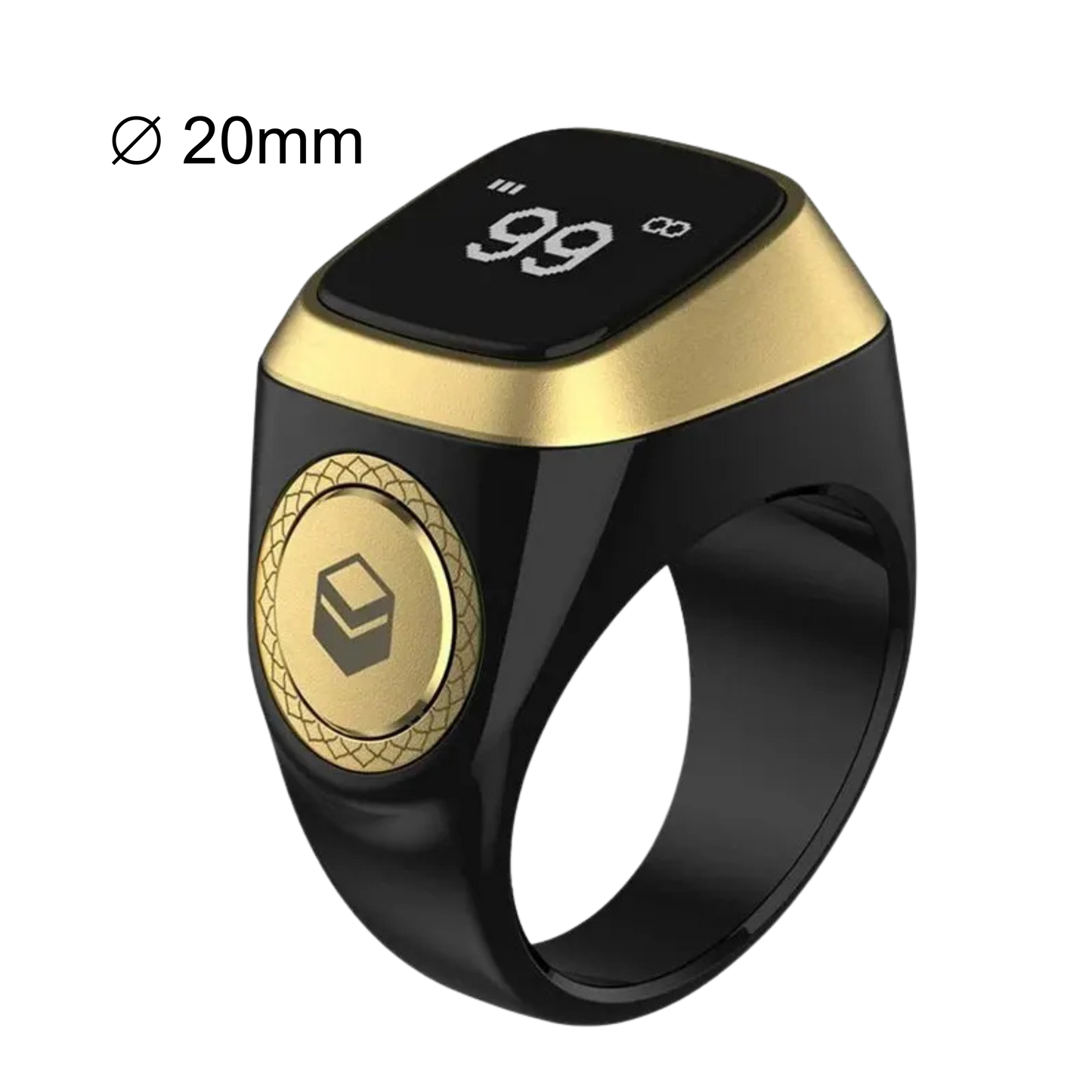 Smart Tasbih Tally Counter Ring – Simplicity, Serenity, Strength