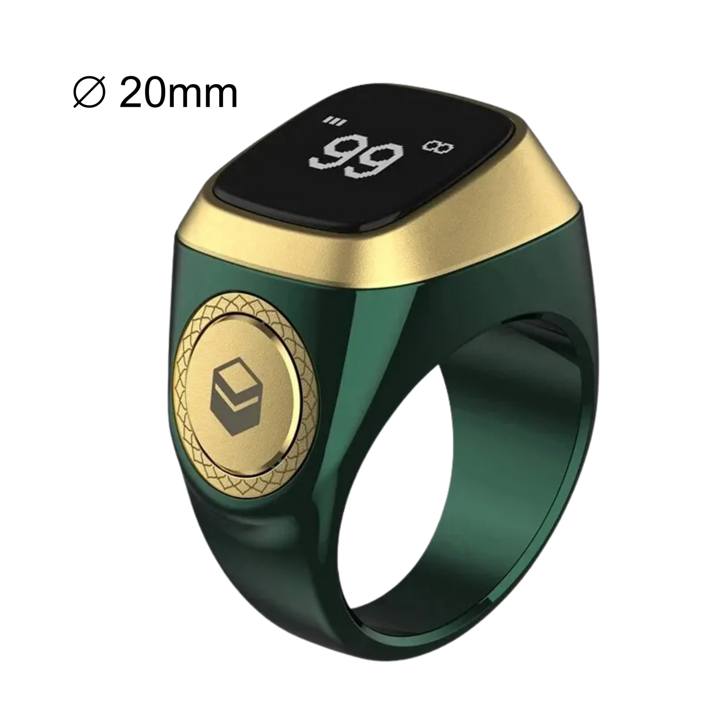 Smart Tasbih Tally Counter Ring – Simplicity, Serenity, Strength