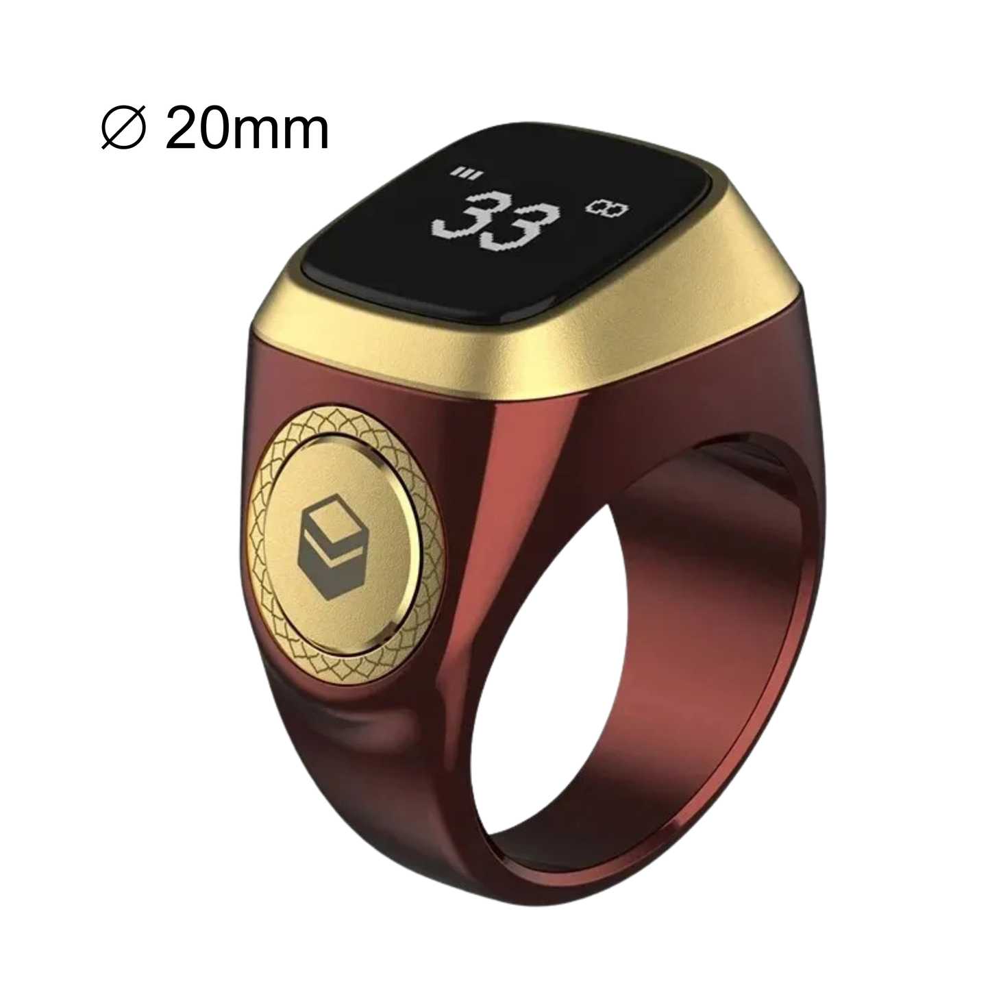 Smart Tasbih Tally Counter Ring – Simplicity, Serenity, Strength