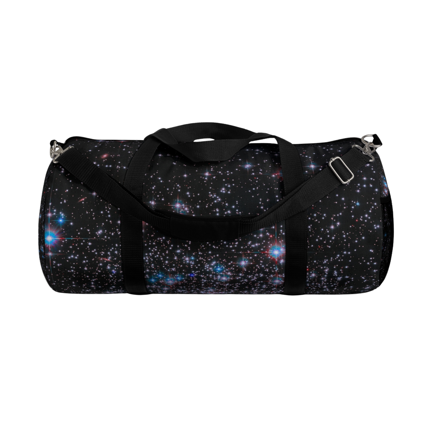Large duffel with Stars Sparkle print