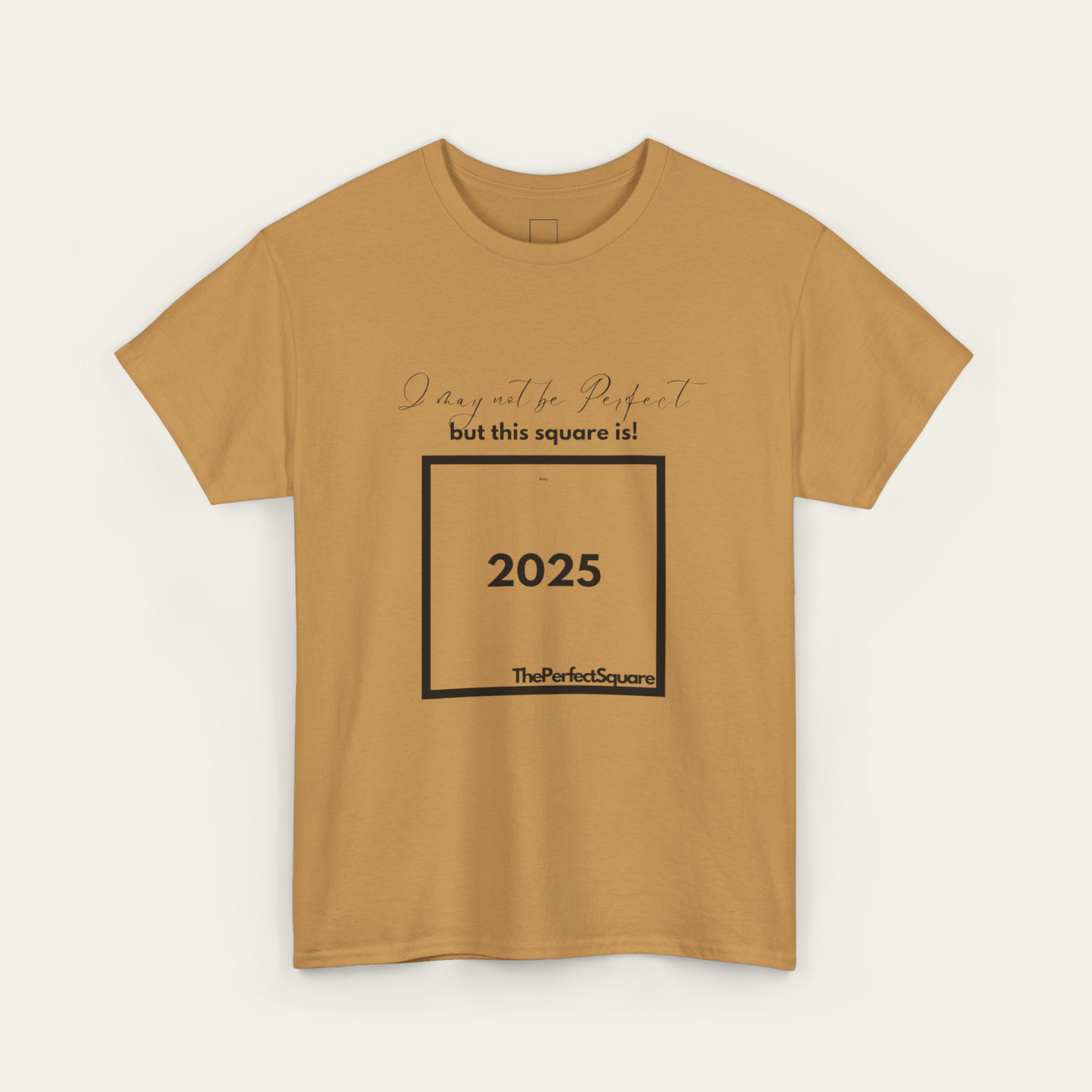 The Perfect Square Unisex Heavy Cotton Tee
