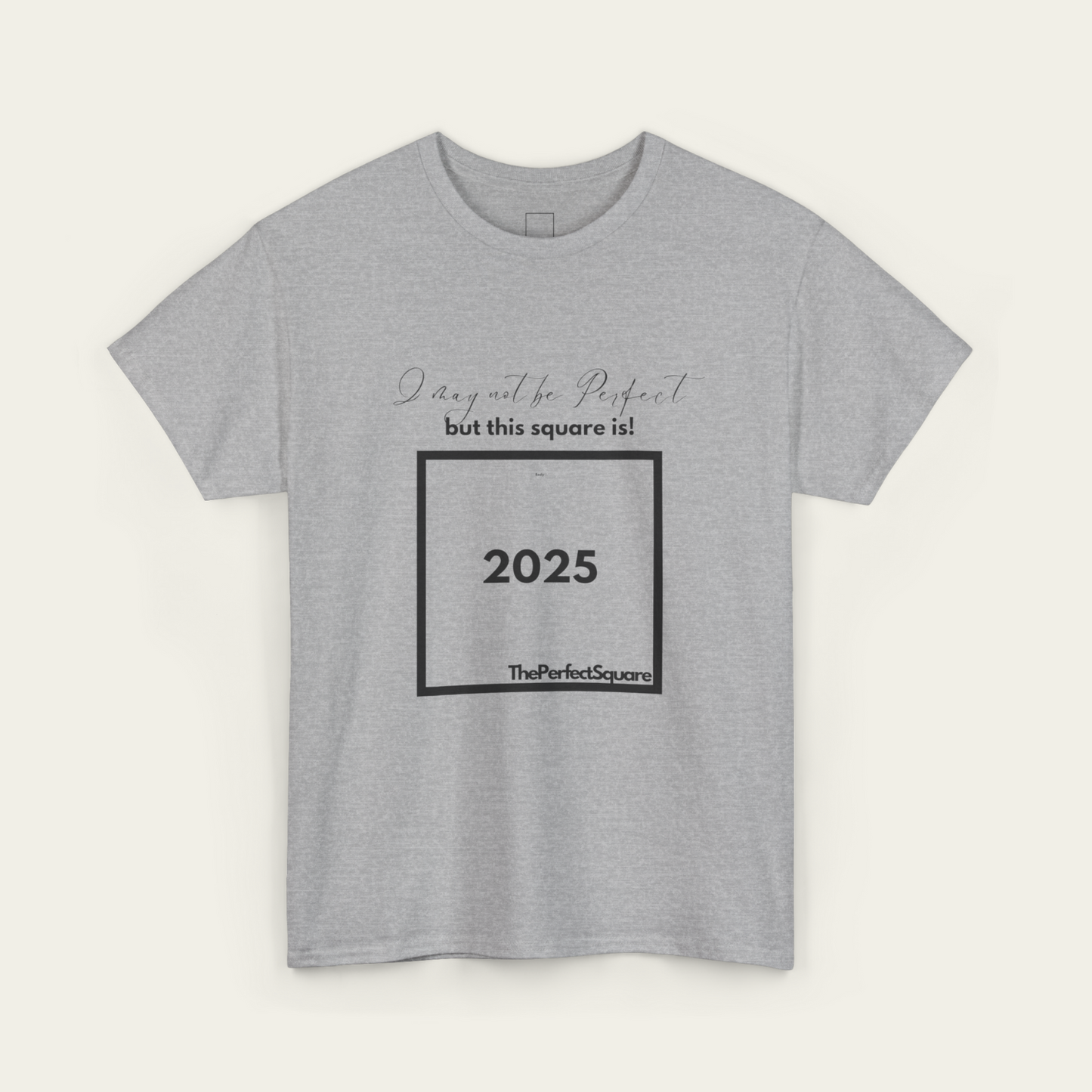 The Perfect Square Unisex Heavy Cotton Tee
