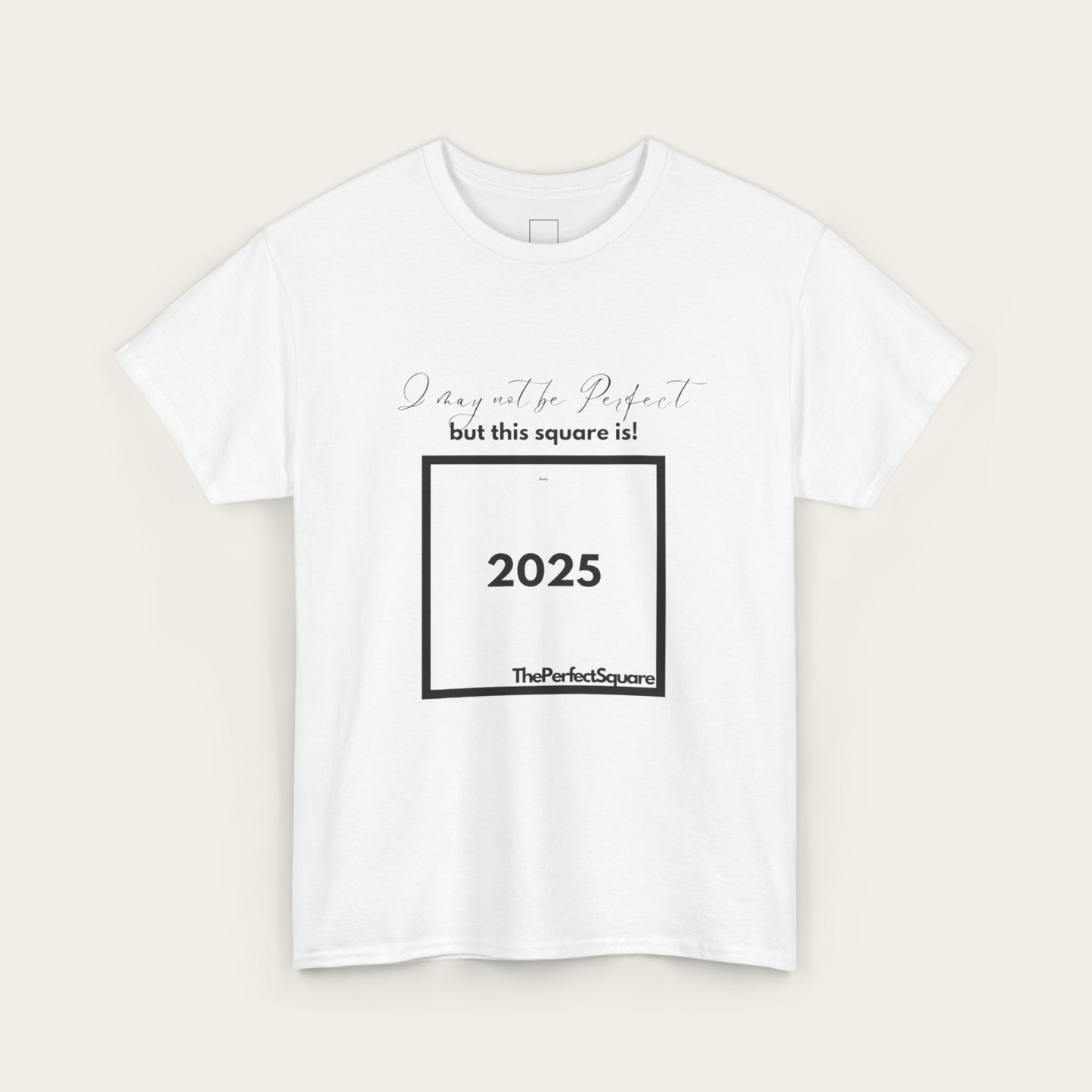 The Perfect Square Unisex Heavy Cotton Tee