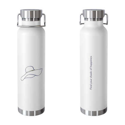 Copper Insulated Water Bottle – 22oz