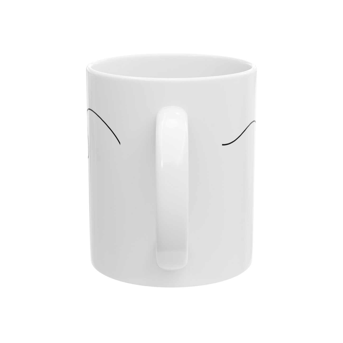Lunar Blessings Ceramic Mug 11oz – Simplicity, Serenity, Strength