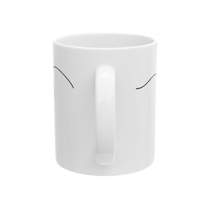 Lunar Blessings Ceramic Mug 11oz – Simplicity, Serenity, Strength