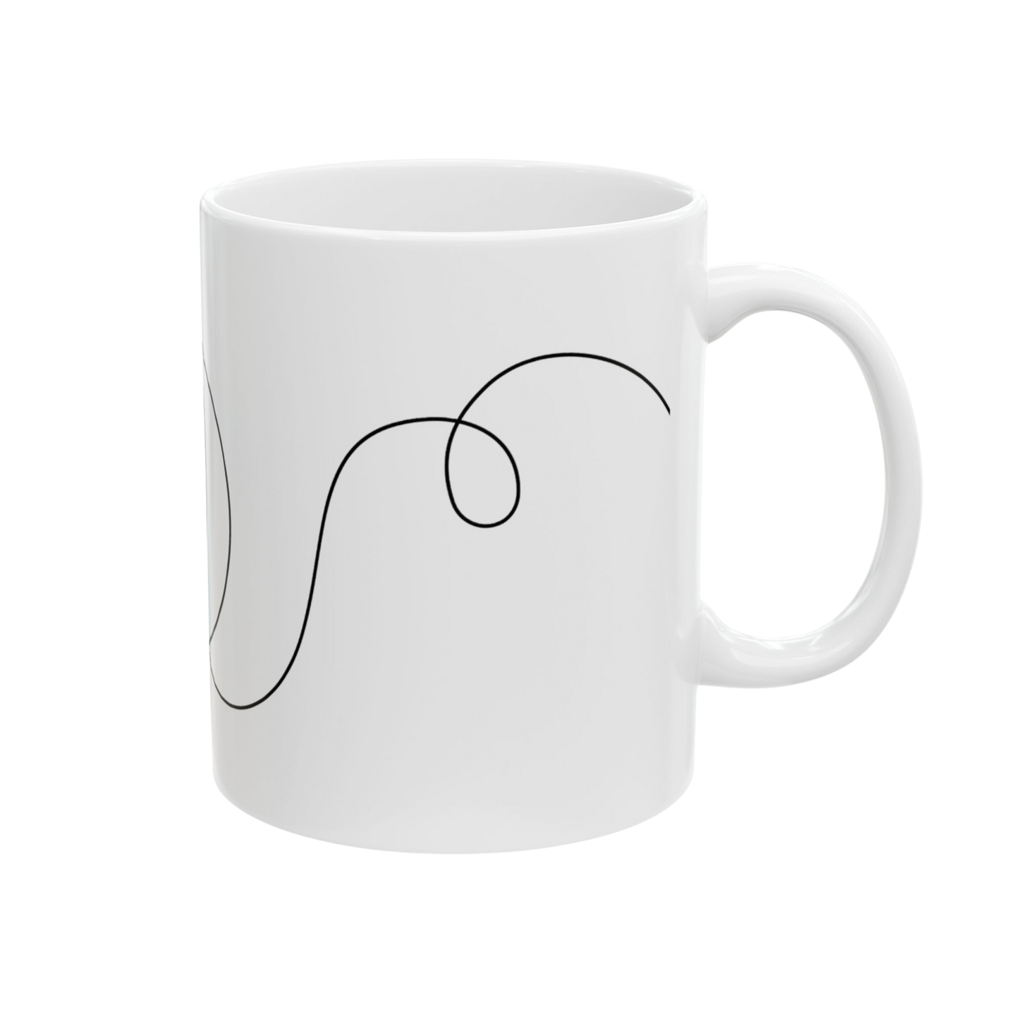 Lunar Blessings Ceramic Mug 11oz – Simplicity, Serenity, Strength