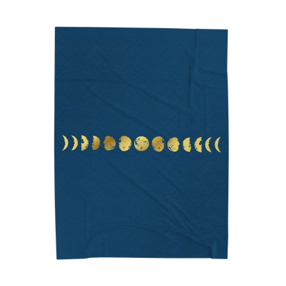 Celestial Plush Blanket – Simplicity, Serenity, Strength