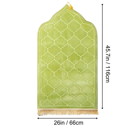 Soft Travel Prayer Rug – Sajada - Simplicity, Serenity, Strength