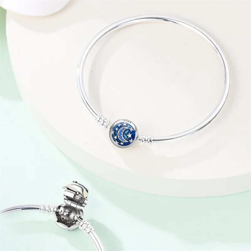 Sterling Silver Charm Holder Ring