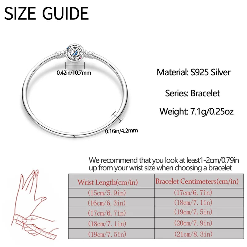Sterling Silver Charm Holder Ring