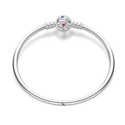 Sterling Silver Charm Holder Ring