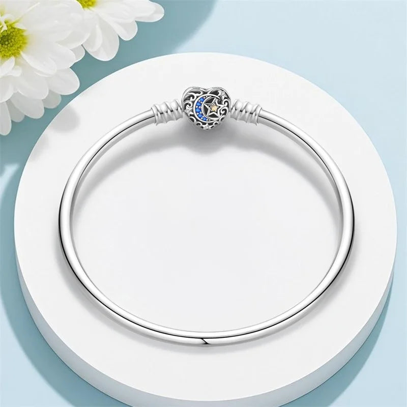 Sterling Silver Charm Holder Ring