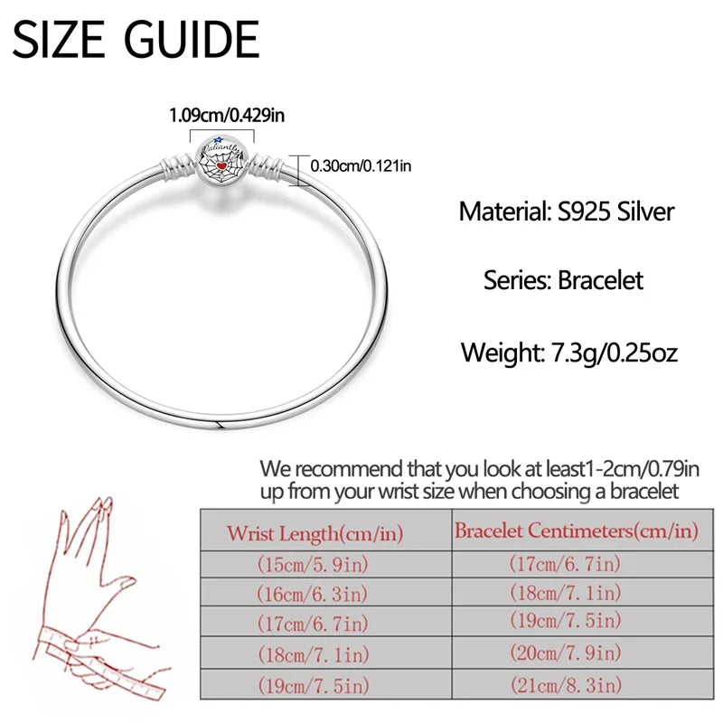 Sterling Silver Charm Holder Ring