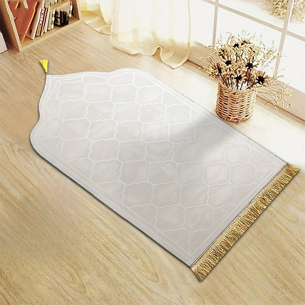 Soft Travel Prayer Rug – Sajada - Simplicity, Serenity, Strength