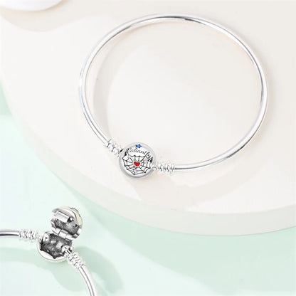 Sterling Silver Charm Holder Ring