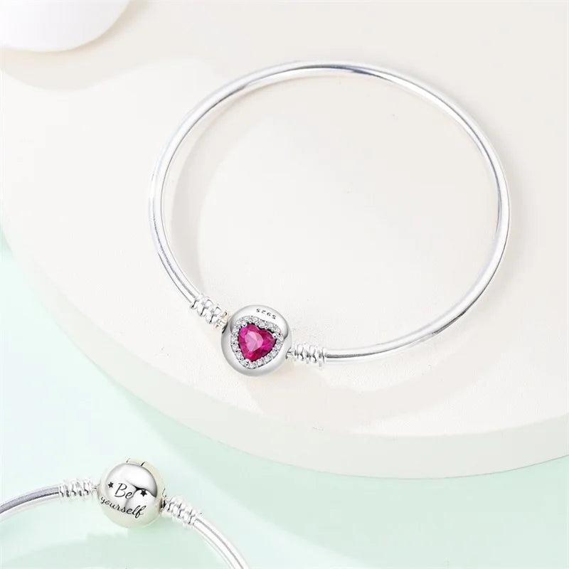 Sterling Silver Charm Holder Ring