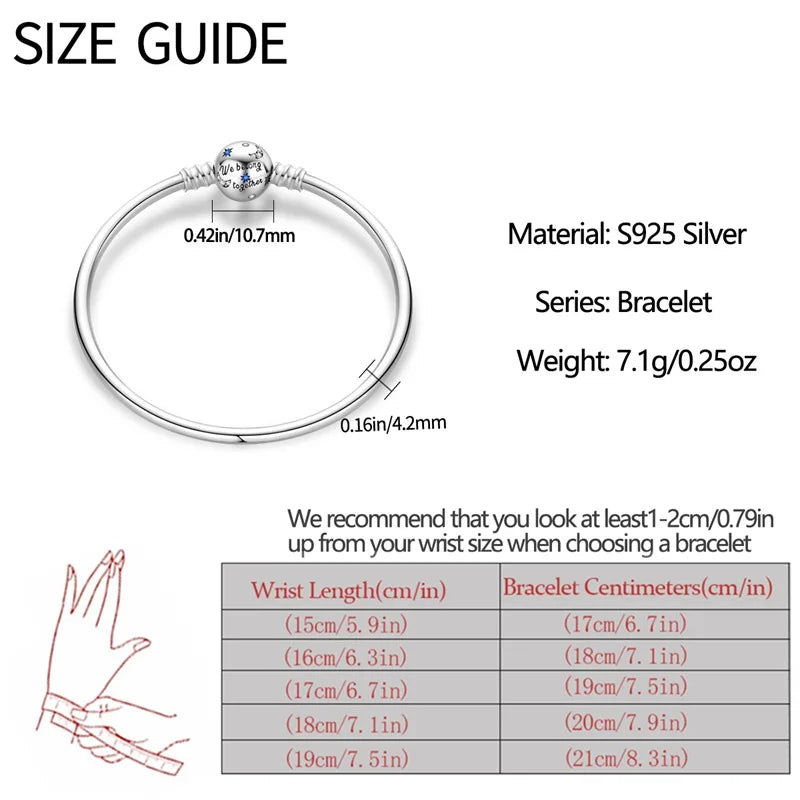 Sterling Silver Charm Holder Ring