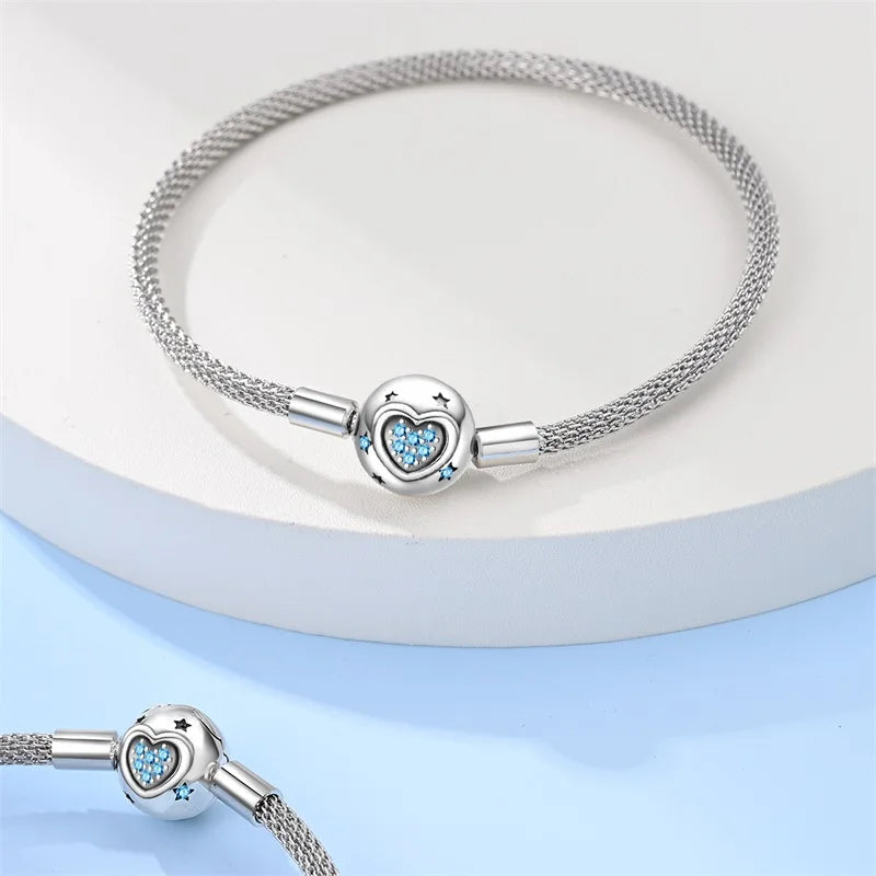 Sterling Silver Charm Holder Ring