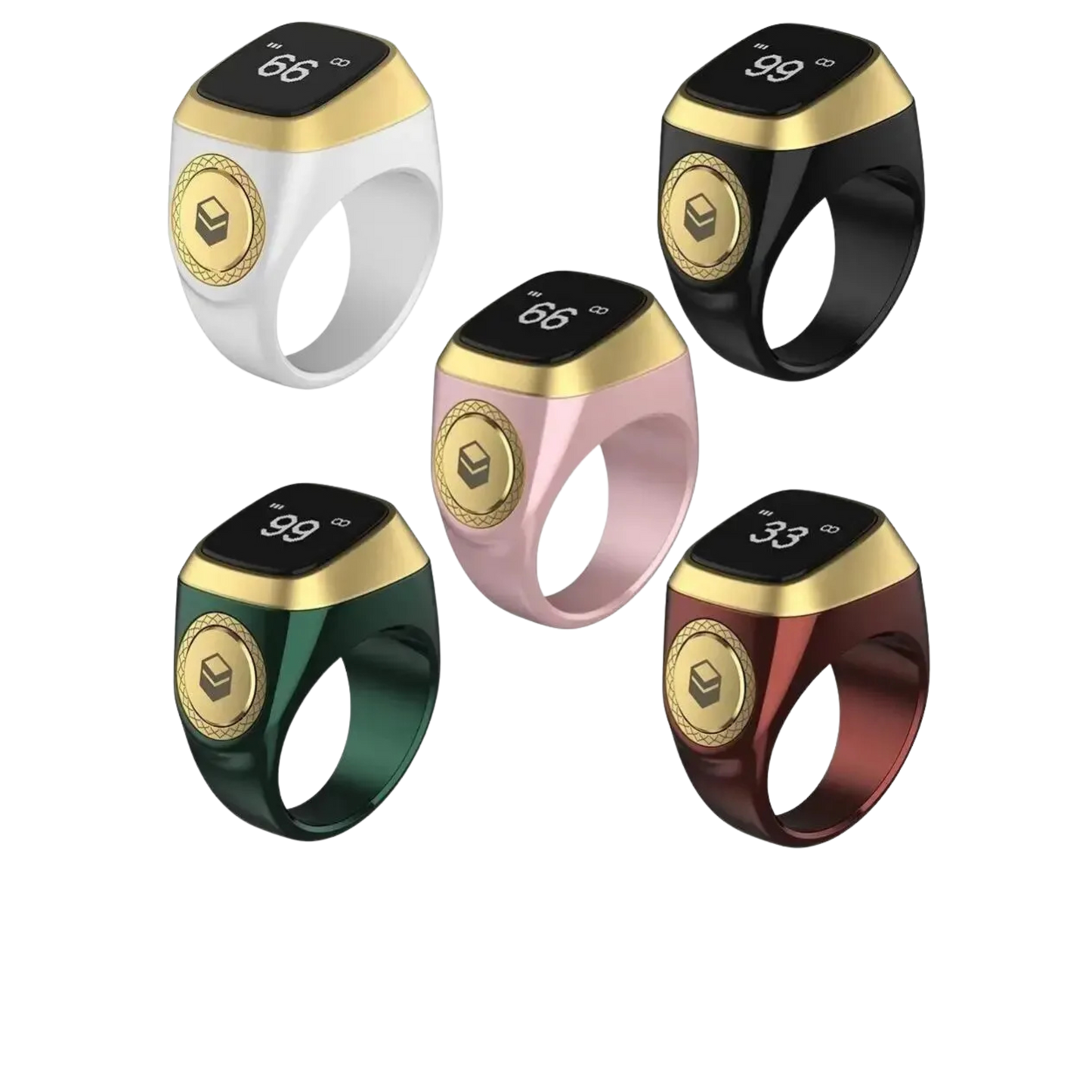 Smart Tasbih Tally Counter Ring – Simplicity, Serenity, Strength