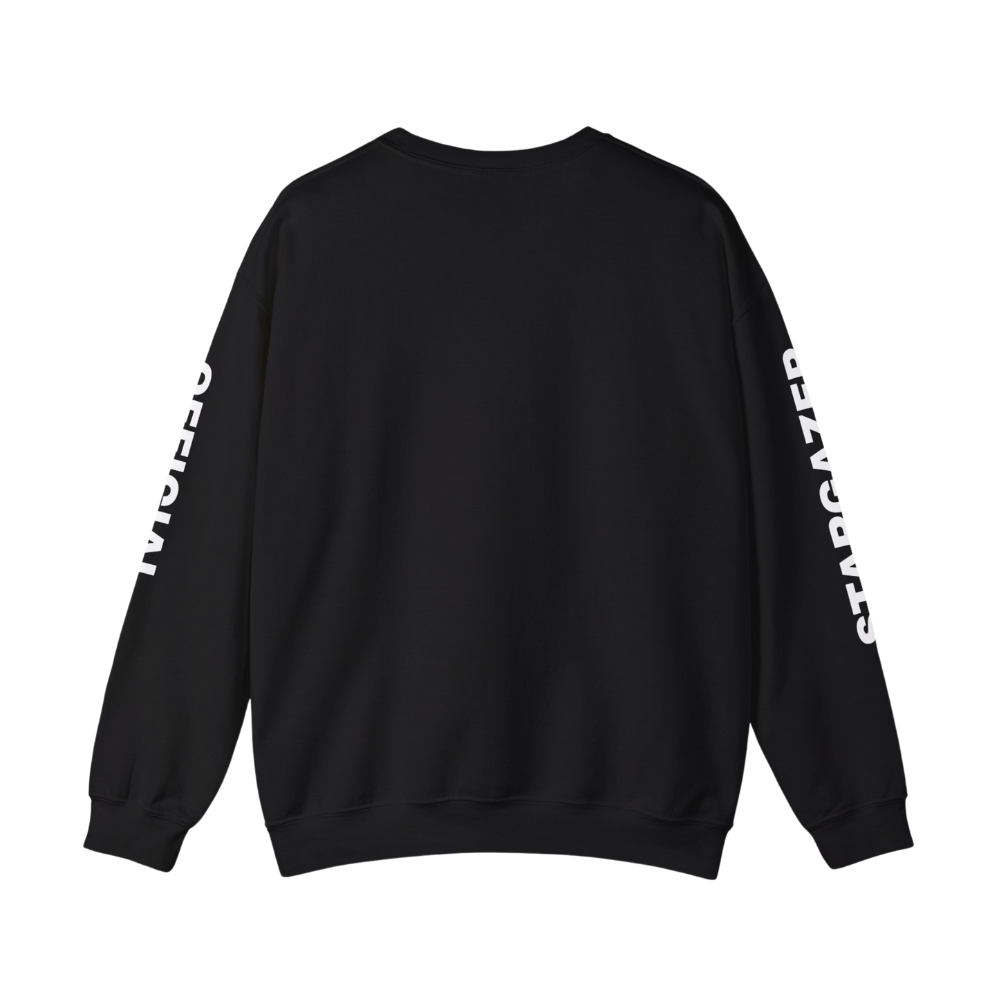 Back view of Stargazer Official crewneck sweatshirt