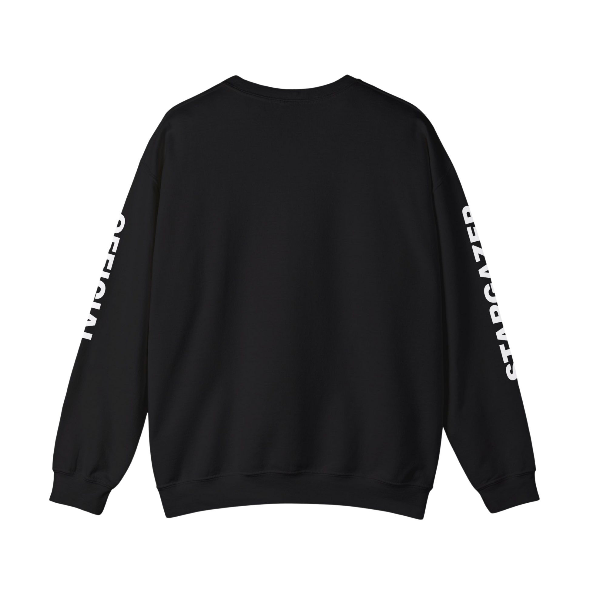 Back view of Stargazer Official crewneck sweatshirt