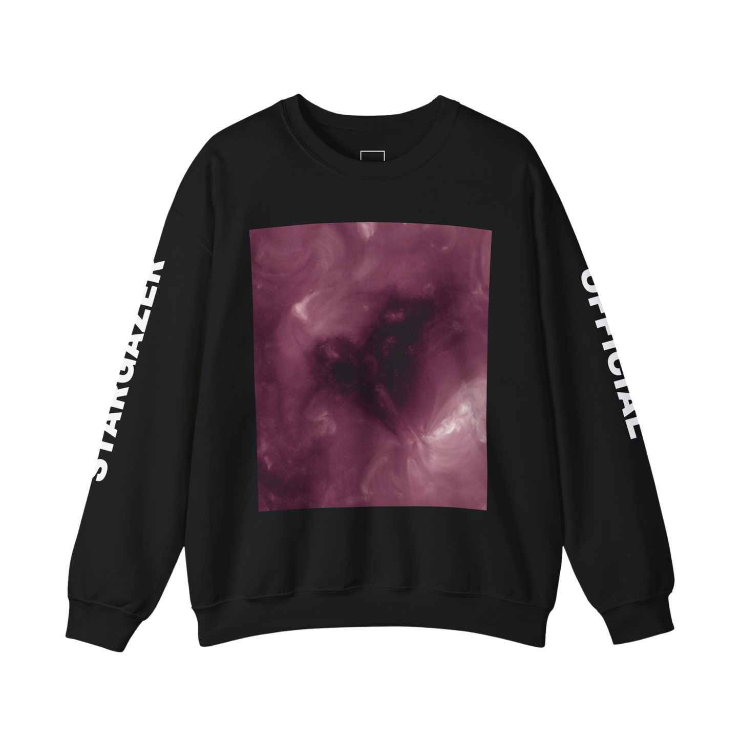 Sun Love sweatshirt with solar heart design from NASA observatory