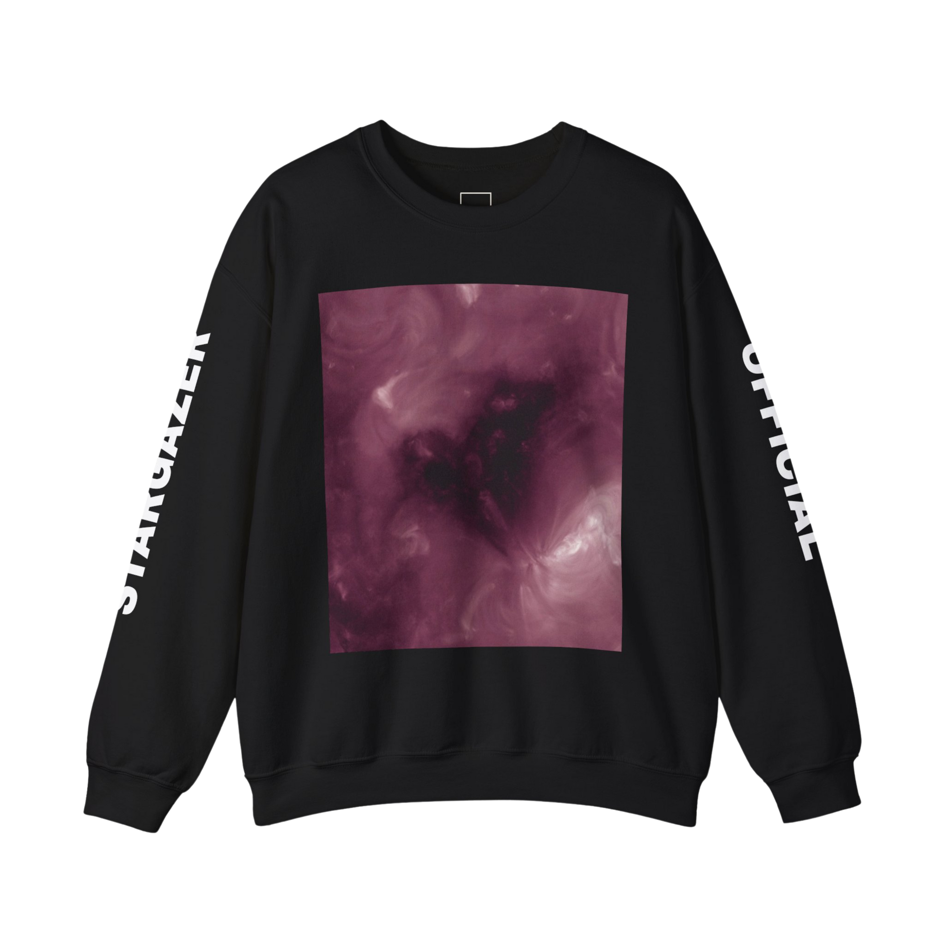 Sun Love sweatshirt with solar heart design from NASA observatory