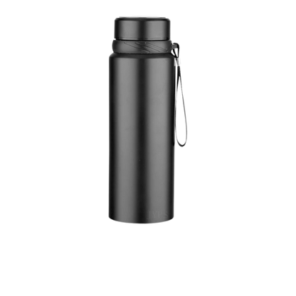 1L thermal water bottle with double-wall insulation for stargazing