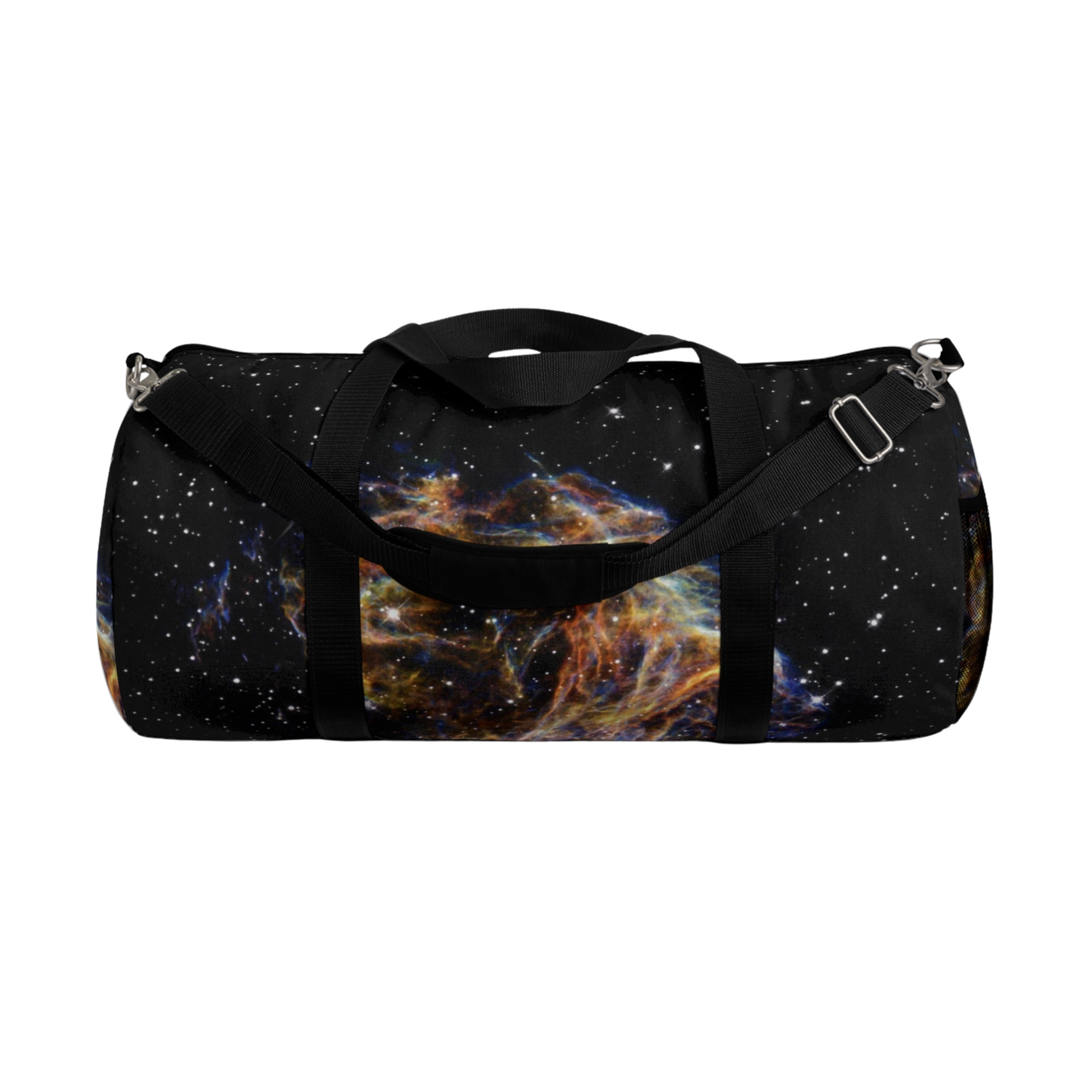 Large duffel bag with Celestial Fireworks print