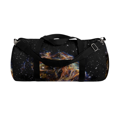 Large duffel bag with Celestial Fireworks print