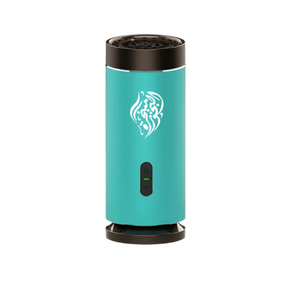 Blue Equantu SQ803 portable bakhoor burner – display view