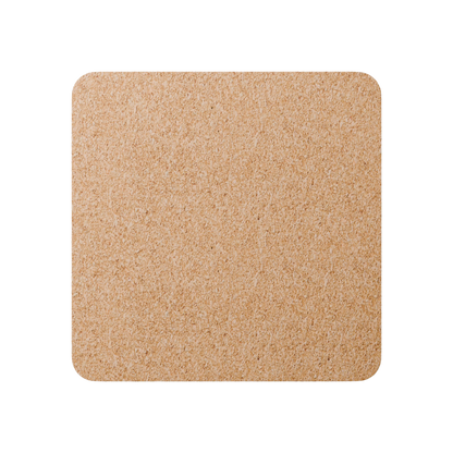 Cork back of the Eucalyptus Corkwood Coaster