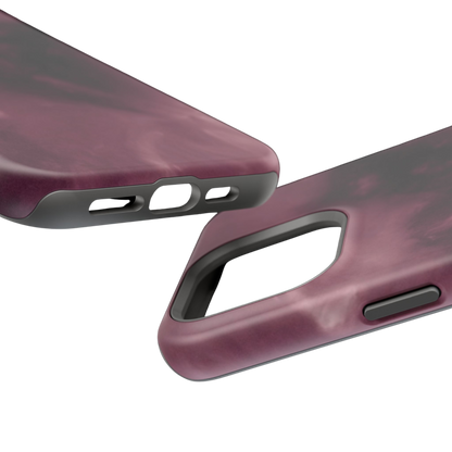 Close-up of Sun Love matte case—bottom view of coronal hole
