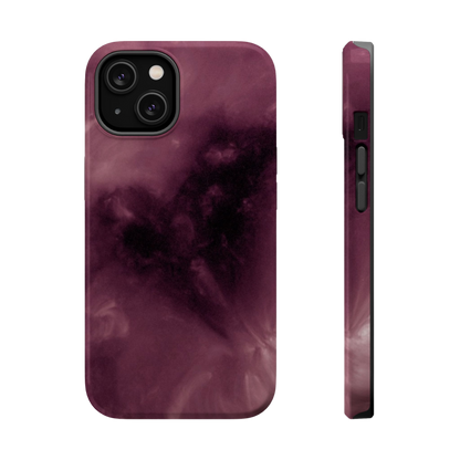Glossy Sun Love case with heart-shaped solar flare image
