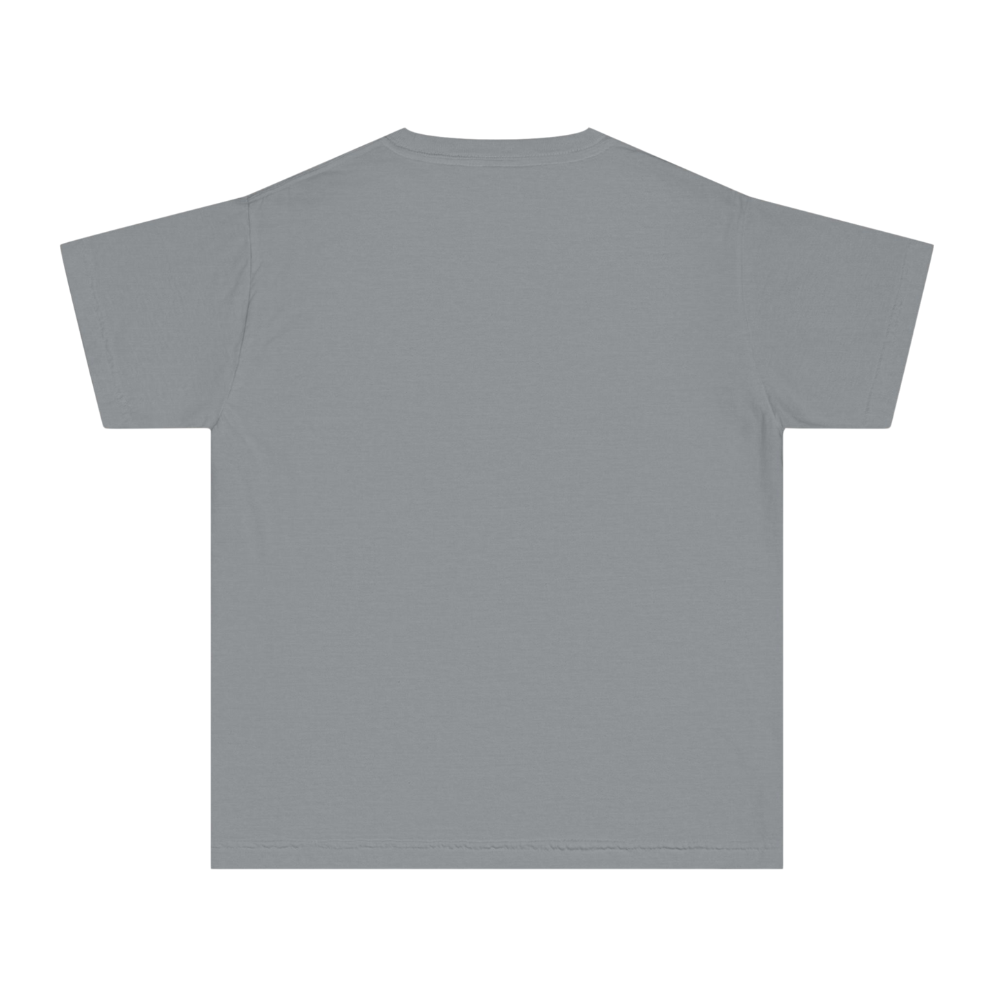 Granite youth tee – blank back view