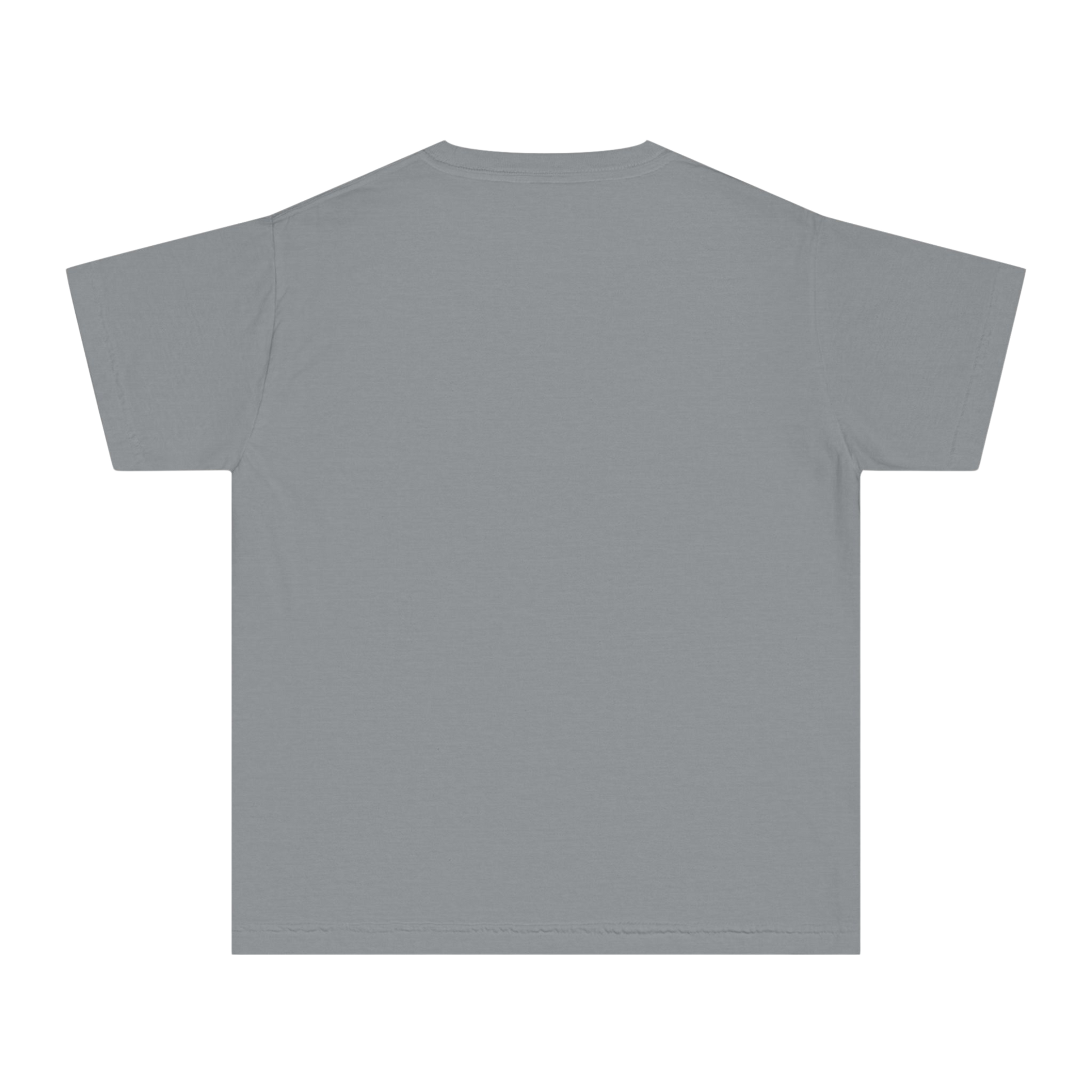Granite youth tee – blank back view