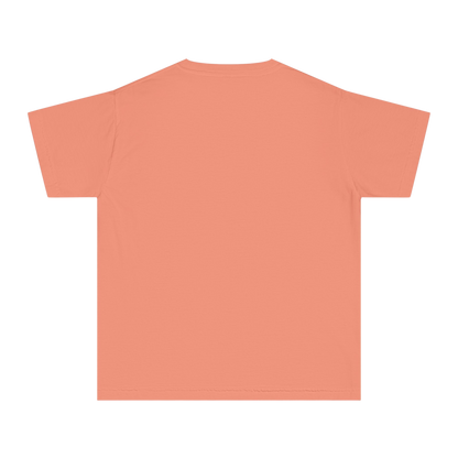 Terracotta youth tee – blank back view