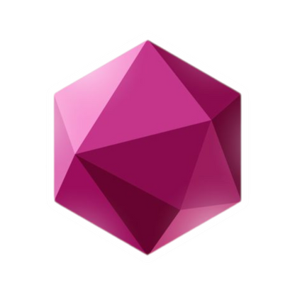 Hexagon sticker design – representing balance, logic, and harmony