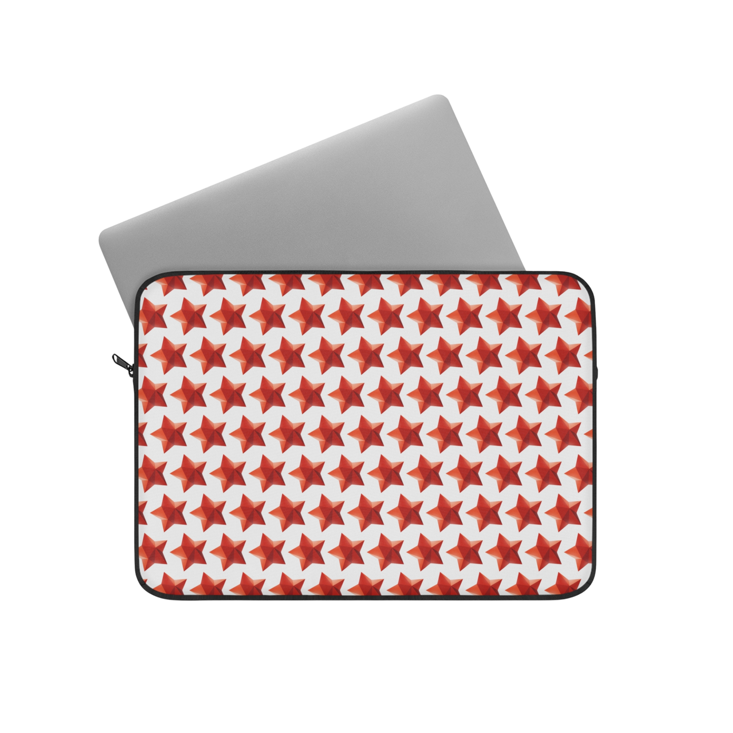 Star gem 13" laptop sleeve with laptop partially inserted