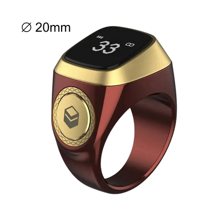 Smart Tasbih Tally Counter Ring – Simplicity, Serenity, Strength